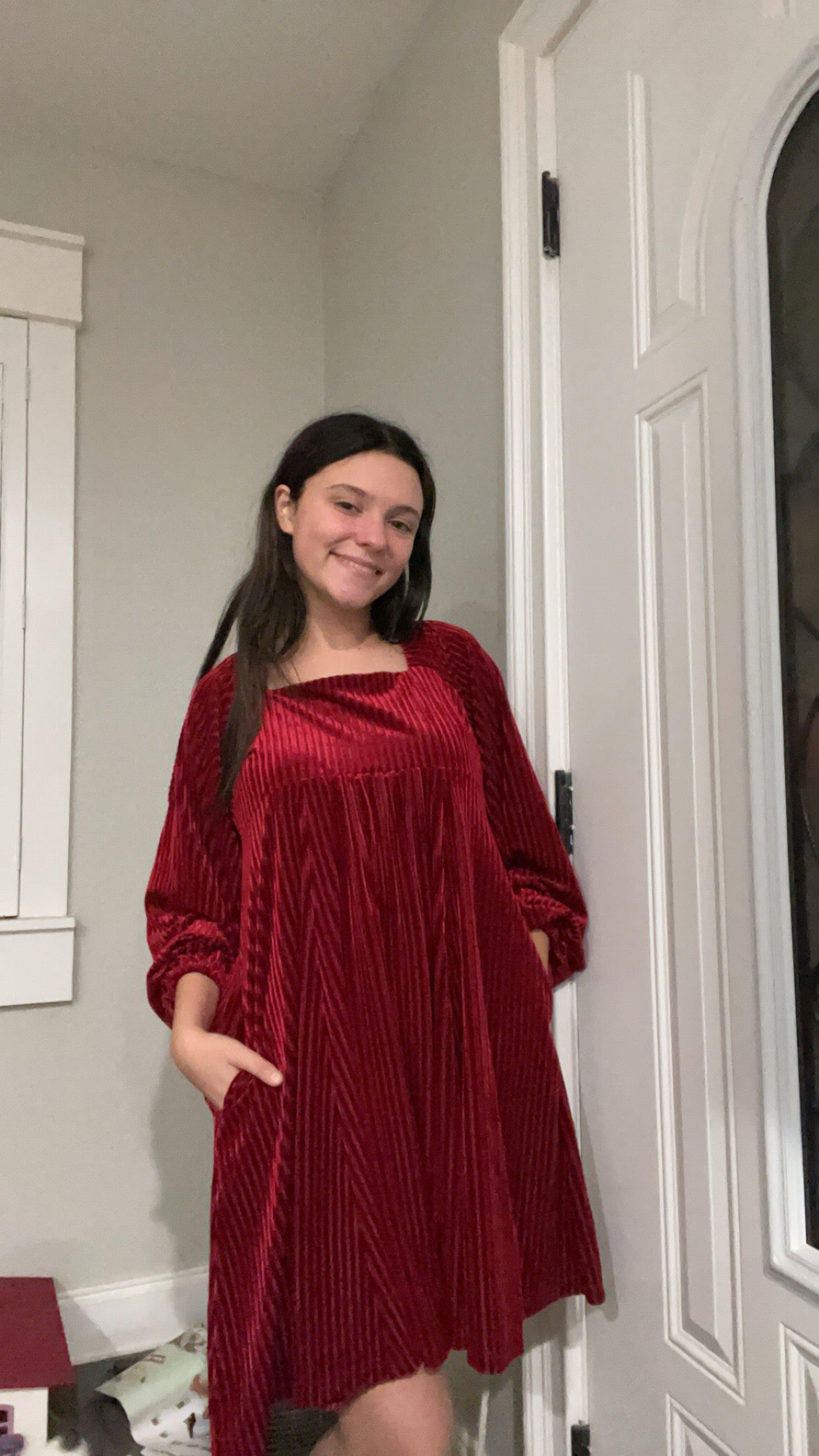 Wrapped In Red Dress