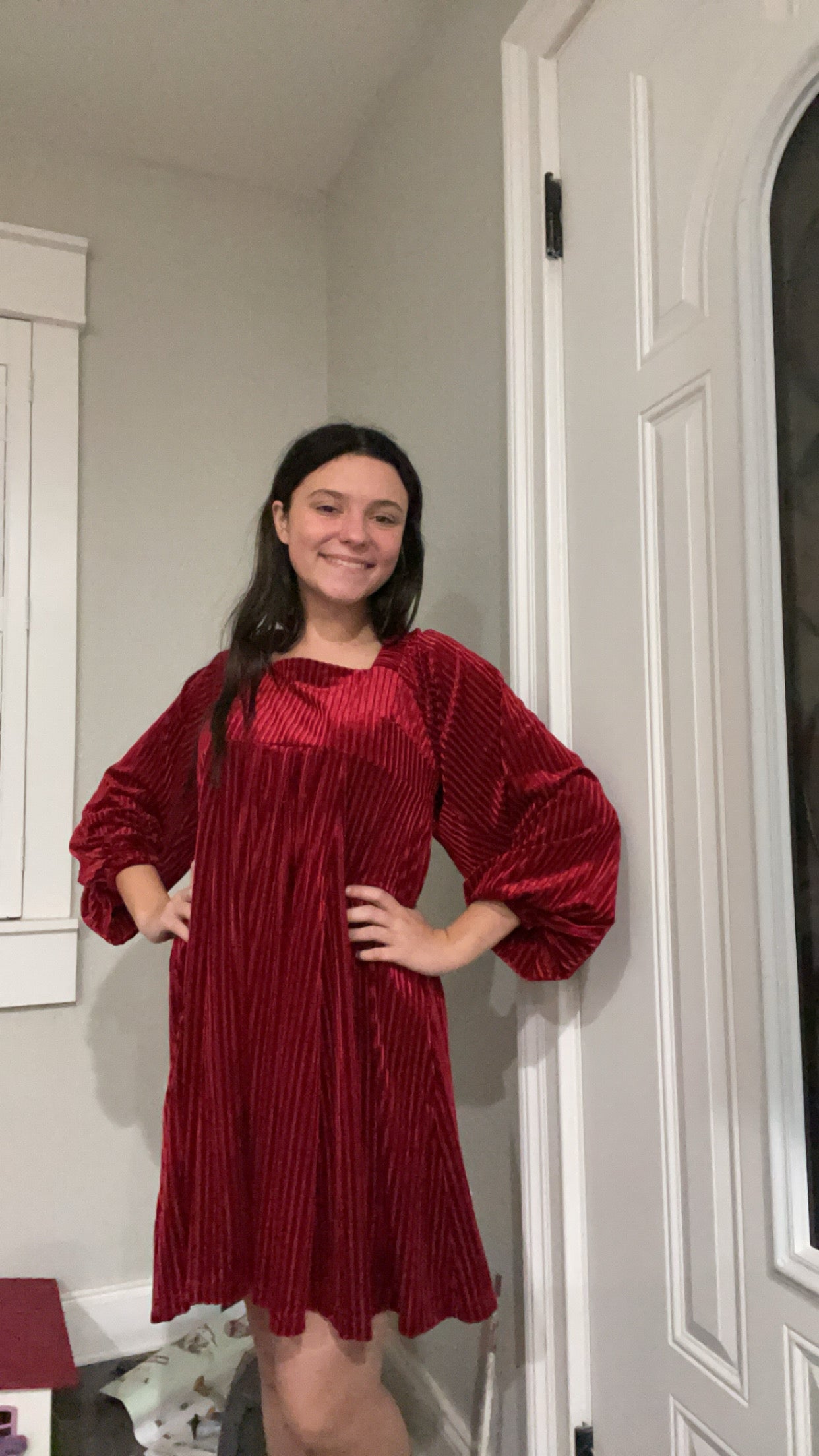 Wrapped In Red Dress